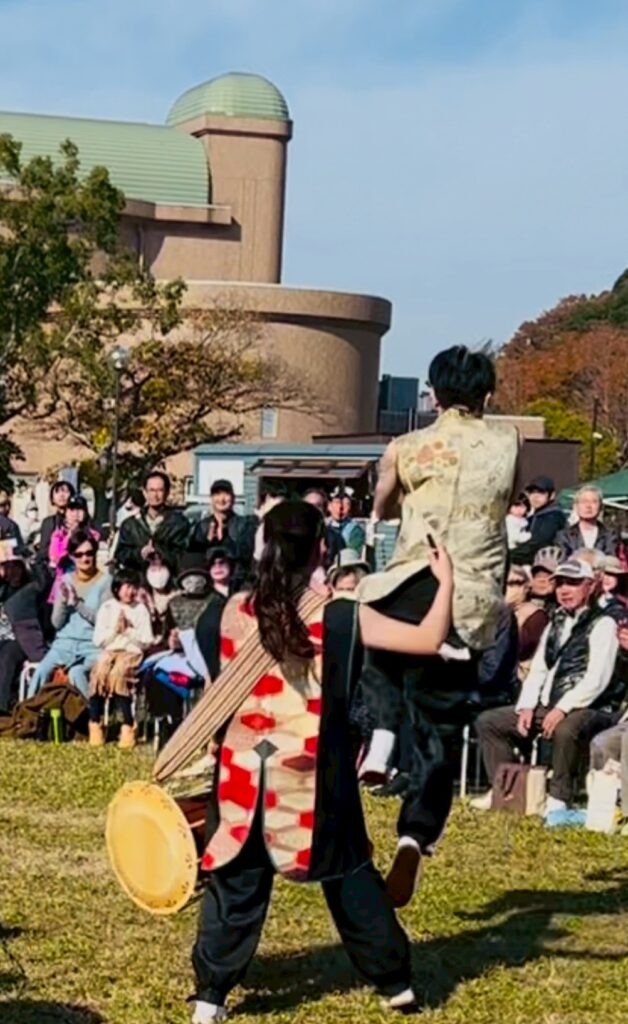 太鼓秋祭り(ステージから)