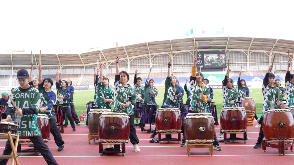 スタジアム演奏（スクラムＺ）